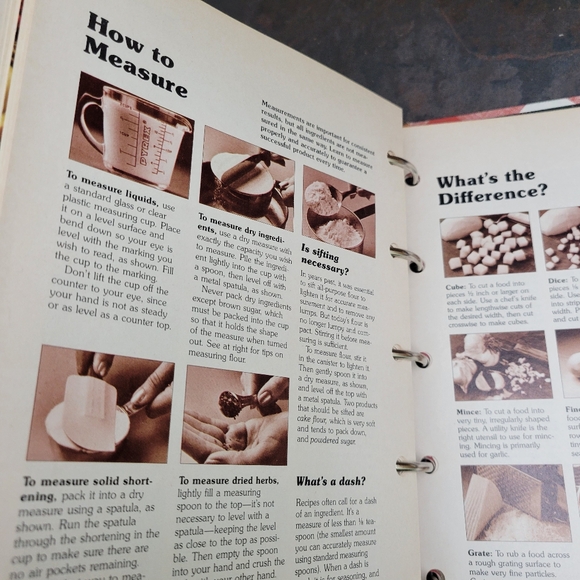 Vintage Better Homes and Gardens The NEW COOK BOOK 5 Ring Binder with Tab Index - Picture 14 of 16